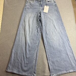Hidden Jeans Nori Mid Rise Wide Leg Size 30